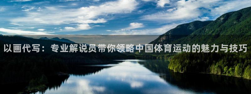 vsport体育在线官网：以画代写：专业解说员带你领略中国体育运动的魅力与技巧